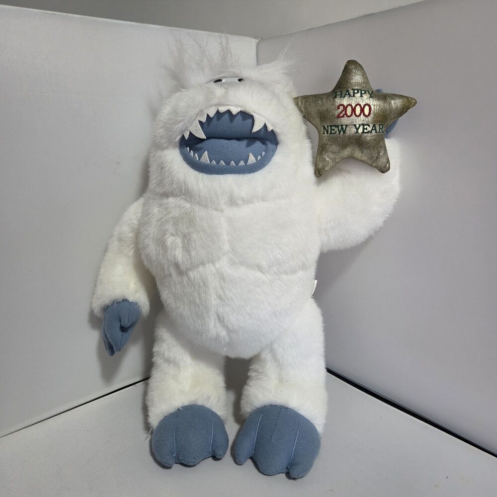 Big CVS Rudolph Island Misfit Toy Stuffins Plush Abominable Snowman Doll 2000